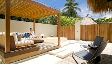 Photo of a resort spa treatment room