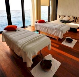Photo of a resort spa treatment room