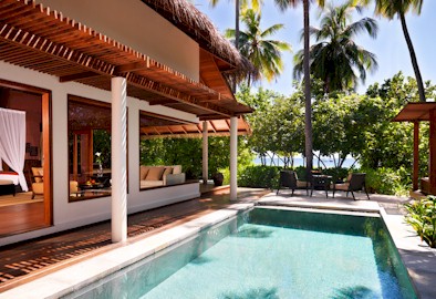 Front exterior photo of resort villa
