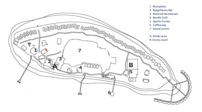 Map of resort