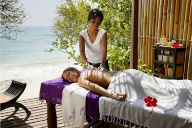 Photo of a resort spa treatment room