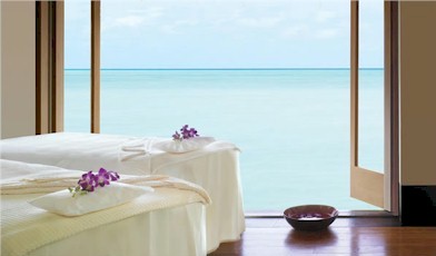 Photo of a resort spa treatment room