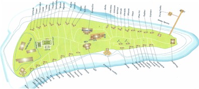 Map of resort