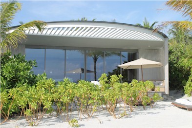 Front exterior photo of resort villa