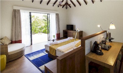 Interior photo of resort villa