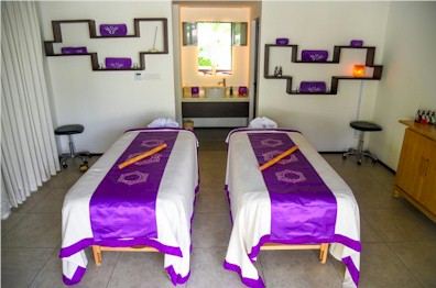 Photo of a resort spa treatment room