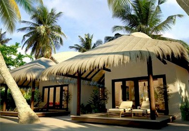 Front exterior photo of resort villa