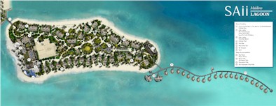 Map of resort