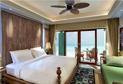 Interior photo of resort villa