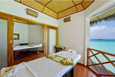 Photo of a resort spa treatment room