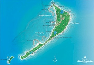Map of resort