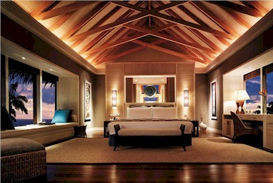 Interior photo of resort villa