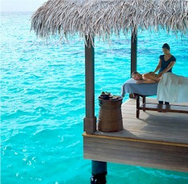 Photo of a resort spa treatment room