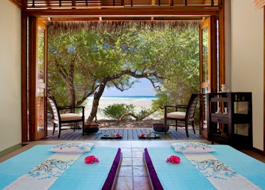 Photo of a resort spa treatment room