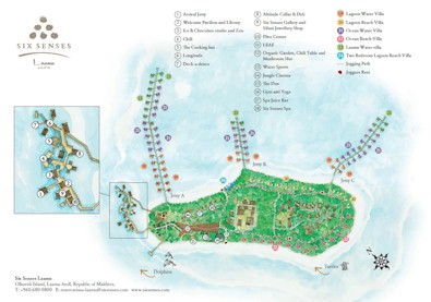 Map of resort