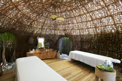 Photo of a resort spa treatment room