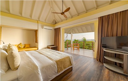 Interior photo of resort villa