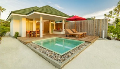 Front exterior photo of resort villa