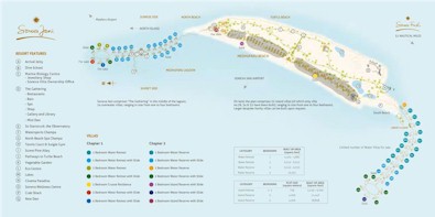 Map of resort