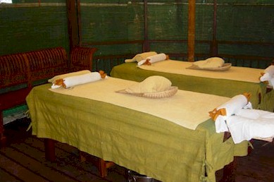 Photo of a resort spa treatment room