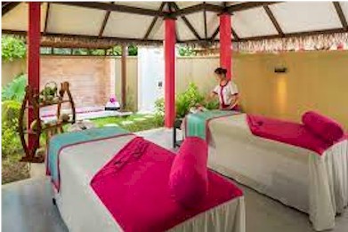 Photo of a resort spa treatment room