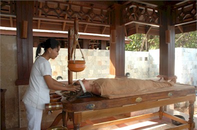 Photo of a resort spa treatment room