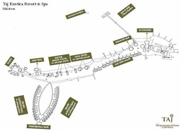Map of resort