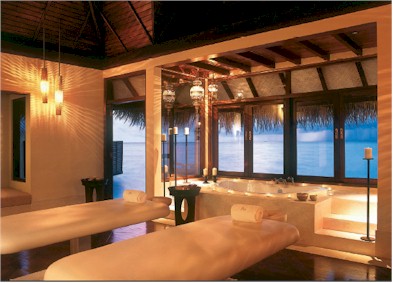 Photo of a resort spa treatment room
