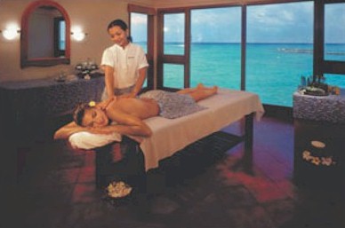 Photo of a resort spa treatment room