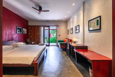Interior photo of resort villa