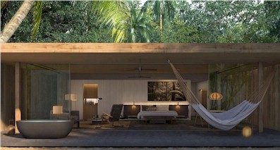 Front exterior photo of resort villa