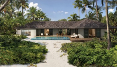 Front exterior photo of resort villa