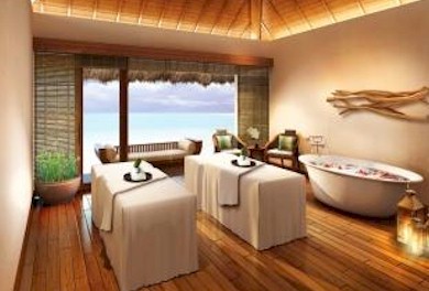 Photo of a resort spa treatment room