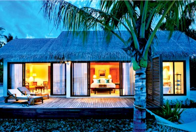 Front exterior photo of resort villa