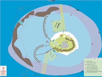 Map of resort