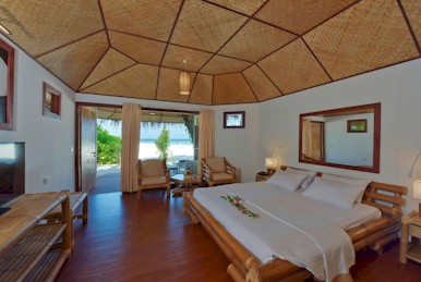Interior photo of resort villa