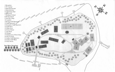 Map of resort