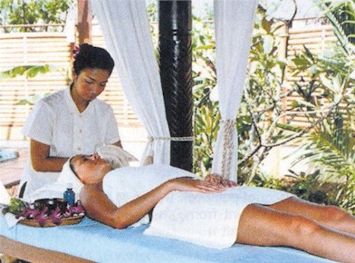 Photo of a resort spa treatment room
