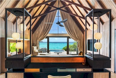 Interior photo of resort villa