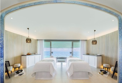 Photo of a resort spa treatment room
