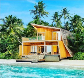 Front exterior photo of resort villa