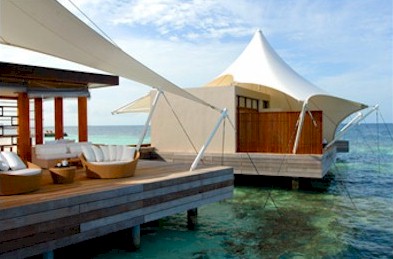 Photo of a resort spa treatment room