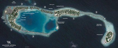 Map of resort