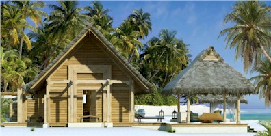 Front exterior photo of resort villa