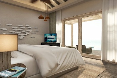 Interior photo of resort villa