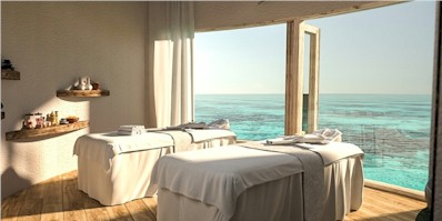 Photo of a resort spa treatment room