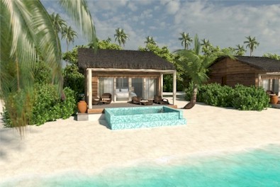 Front exterior photo of resort villa